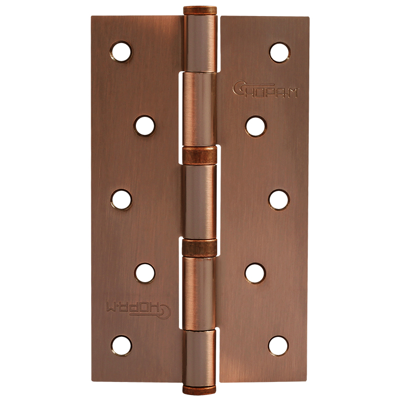 Петля универсальная 5"-2ВВ (125*75*2,5) без колп. цвет Старая медь Нора-М