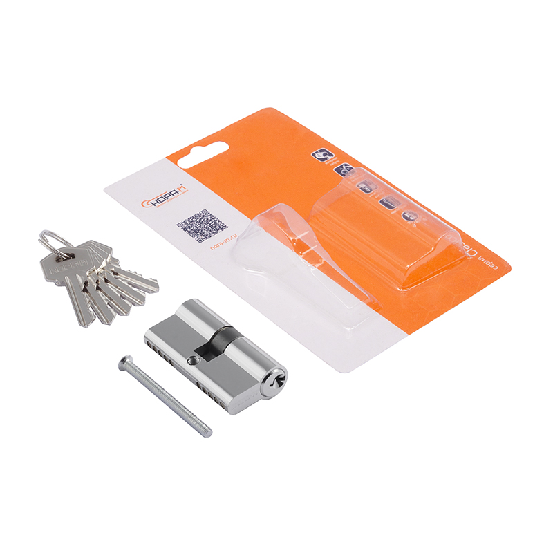 Комплектация и упаковка Цилиндр Л цвет Хром Нора-М