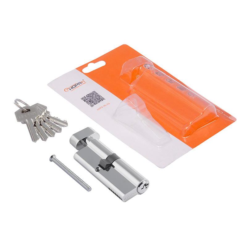 Комплектация и упаковка Цилиндр ЛУВ цвет Хром Нора-М