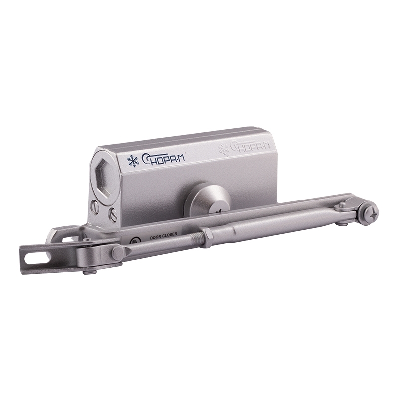 Доводчик дверной 2S от 25 до 70 кг цвет Серебро Нора-М