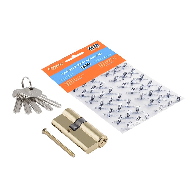 Комплектация и упаковка Цилиндр STD Al Л цвет Золото Нора-М