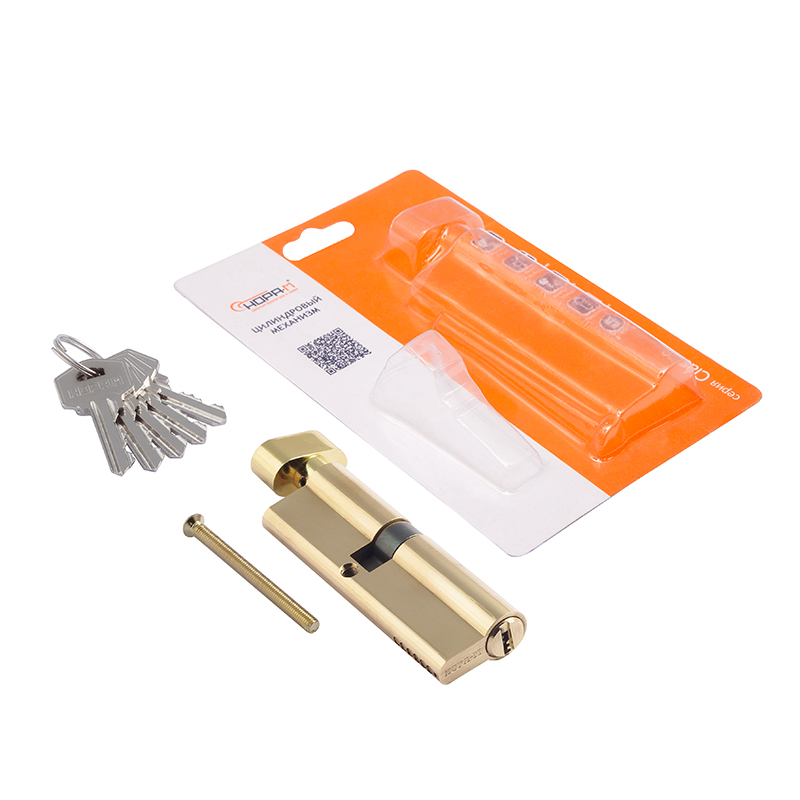 Комплектация и упаковка Цилиндр ЛПУВ цвет Золото Нора-М