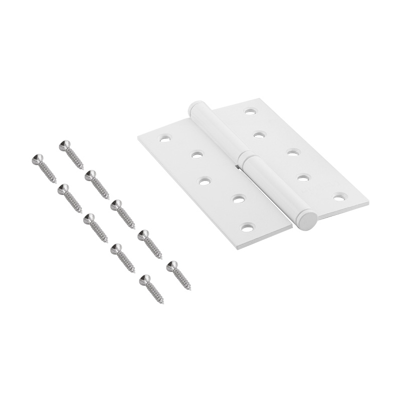 Комплектация и упаковка Петля левая/правая 750-5" STD (120*80*2,5) без колп. цвет Белый Нора-М