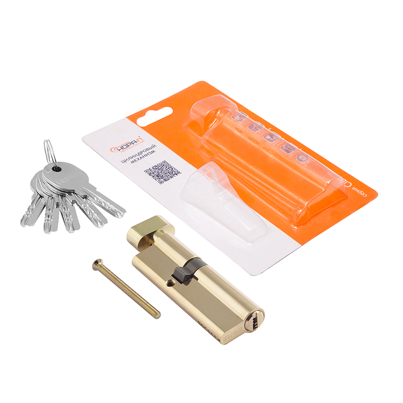 Комплектация и упаковка Цилиндр ЛПУВ.УК цвет Золото Нора-М