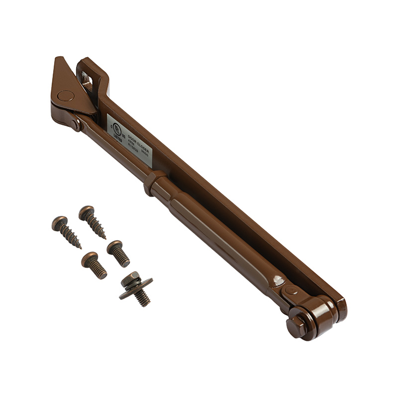 Комплектация и упаковка Тяга для дверного доводчика Рычаг для доводчиков 330, 420, 430, 520, 530, 4ST цвет Коричневый Нора-М