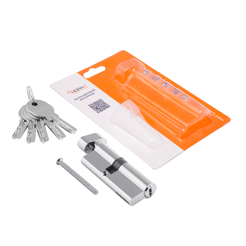 Комплектация и упаковка Цилиндр ЛПУВ цвет Хром Нора-М