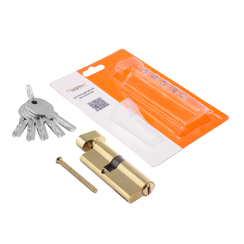 Комплектация и упаковка Цилиндр ЛПУВ.УК цвет Золото Нора-М